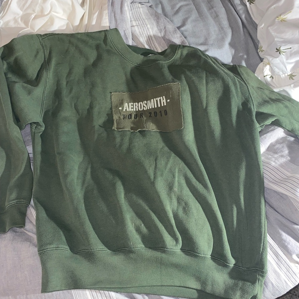 AEROSMITH CREWNECK 2010 TOUR